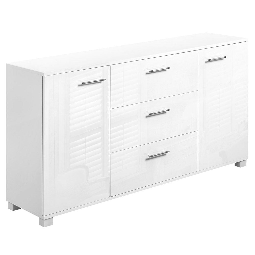 Artiss Buffet Sideboard High Gloss - White Chez Guru