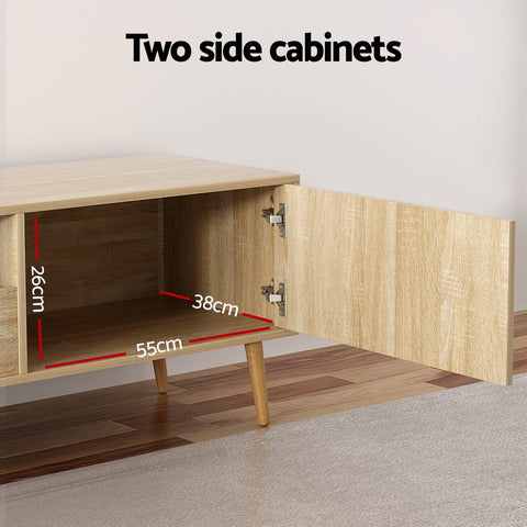Artiss Entertainment Unit Alex TV Cabinet Storage Drawers 200CM Chez Guru