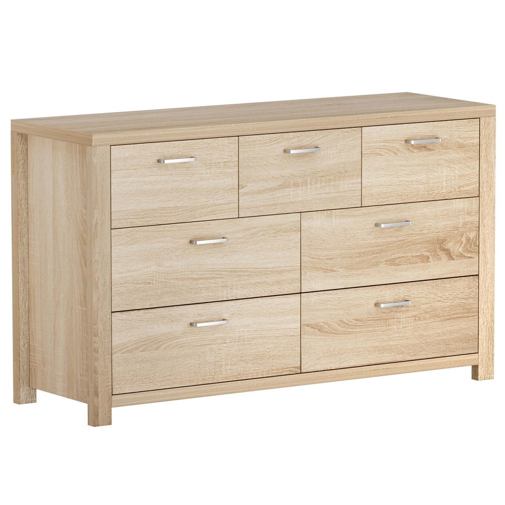 Artiss 7 Chest of Drawers - MAXI Pine Chez Guru