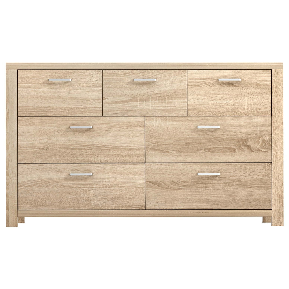 Artiss 7 Chest of Drawers - MAXI Pine Chez Guru