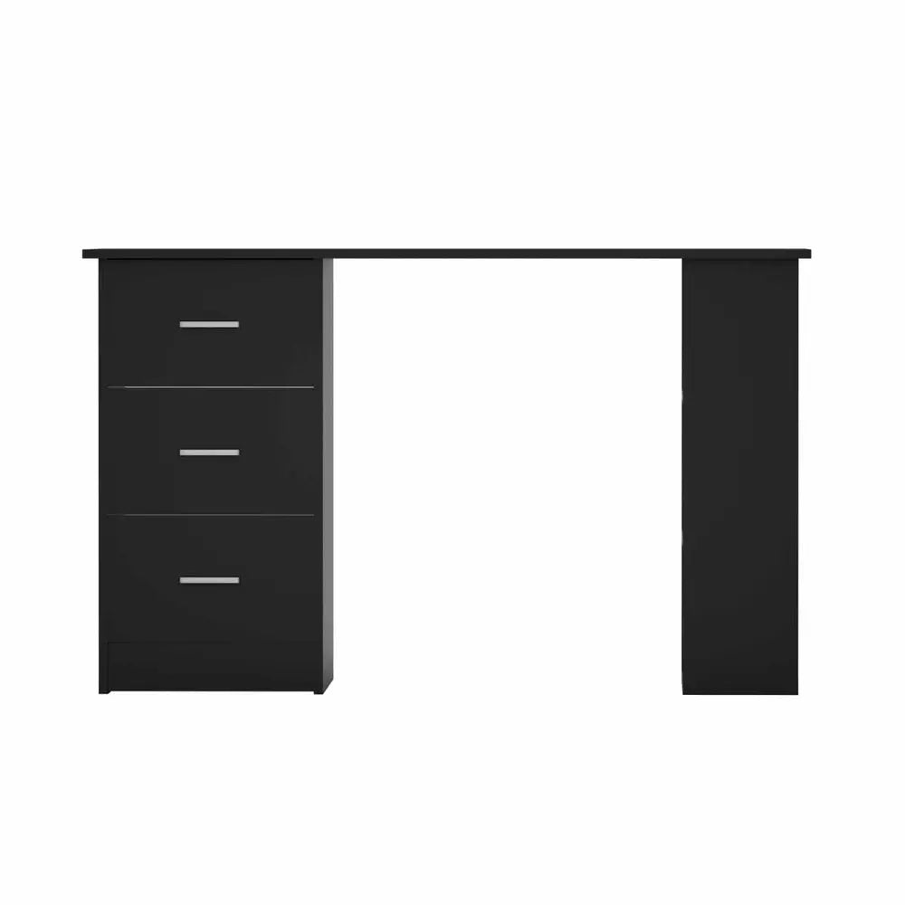 Artiss Computer Desk Drawer Shelf Cabinet Black 120CM Chez Guru