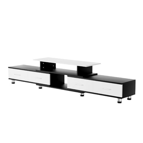 Artiss TV Cabinet Entertainment Unit Extendable 160CM To 220CM Chez Guru