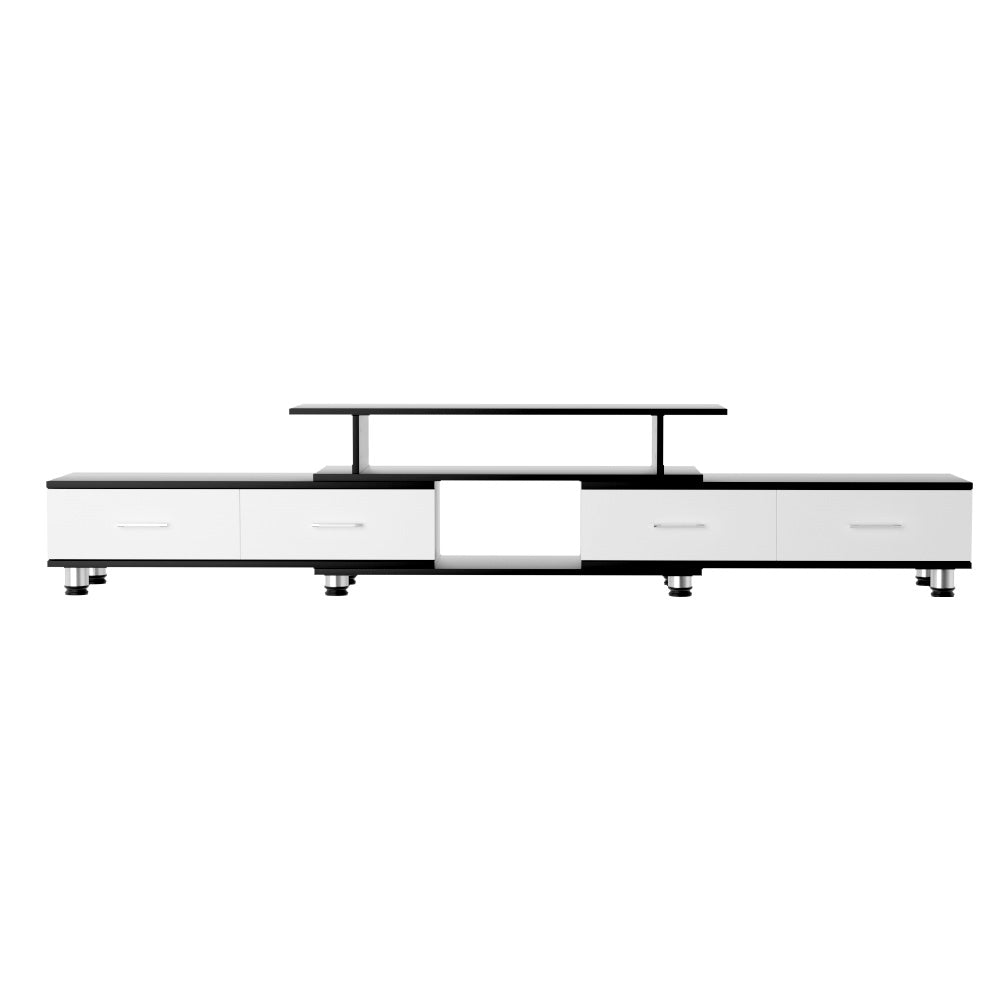 Artiss TV Cabinet Entertainment Unit Extendable 160CM To 220CM Chez Guru