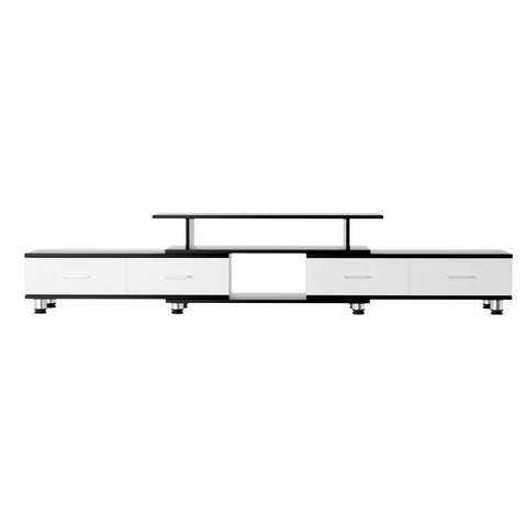 Artiss TV Cabinet Entertainment Unit Extendable 160CM To 220CM Chez Guru
