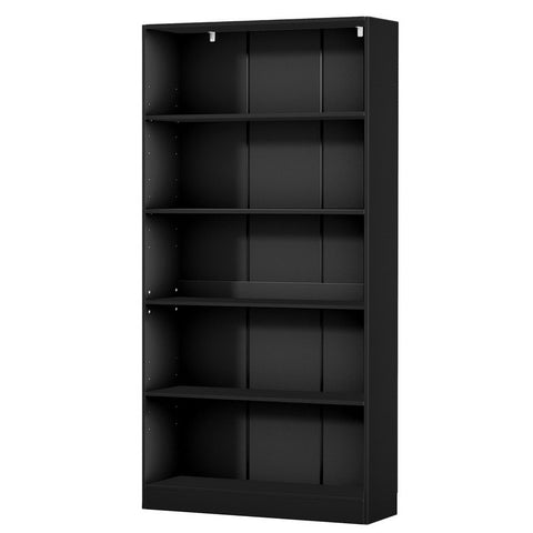 Artiss Bookshelf 5 Tiers ANTON Black Chez Guru
