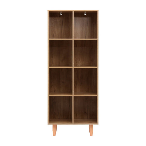 Artiss Bookshelf Bookcase 4 Tiers LEOR Walnut Chez Guru