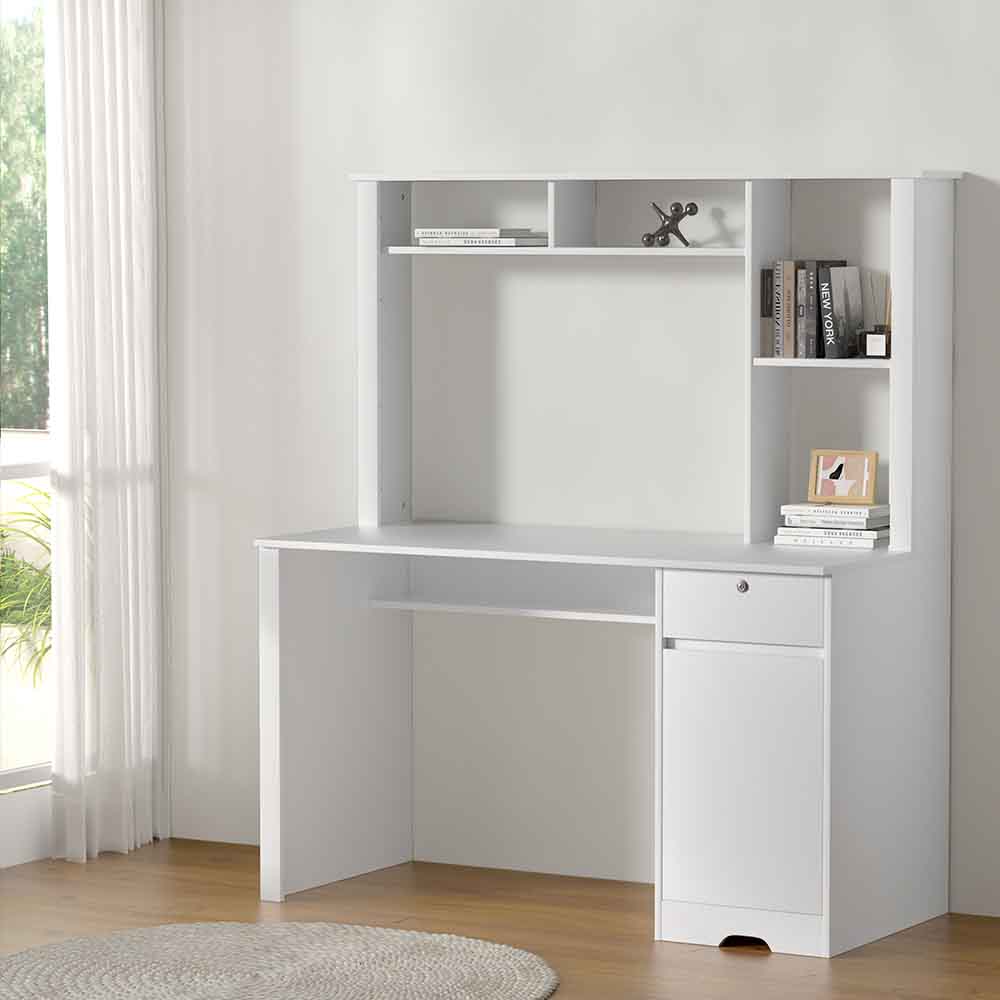 Artiss Computer Desk Office Study Desks Table Drawer Bookshelf Cabinet Chez Guru