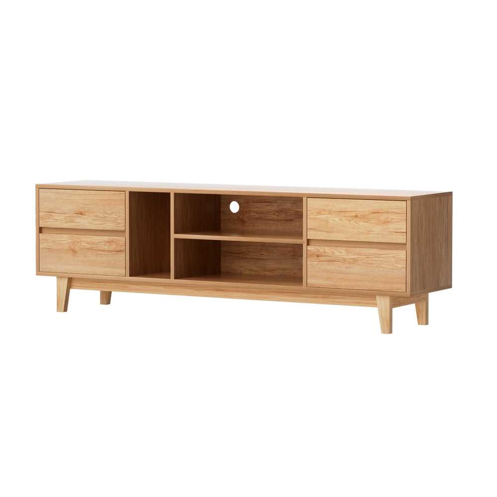 Artiss Entertainment Unit Stand TV Cabinet Storage Drawer Shelf 180cm Wooden Chez Guru