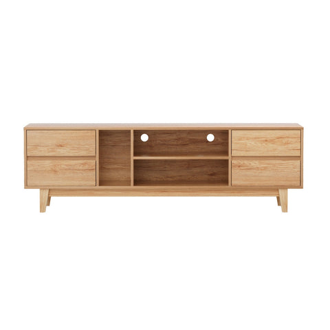 Artiss Entertainment Unit Stand TV Cabinet Storage Drawer Shelf 180cm Wooden Chez Guru