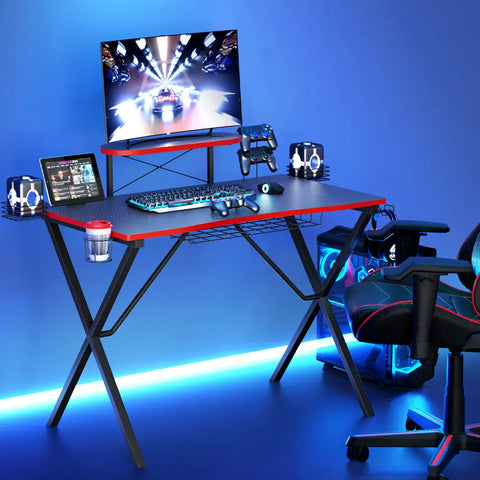 Artiss Gaming Desk Computer Desks 105CM Chez Guru