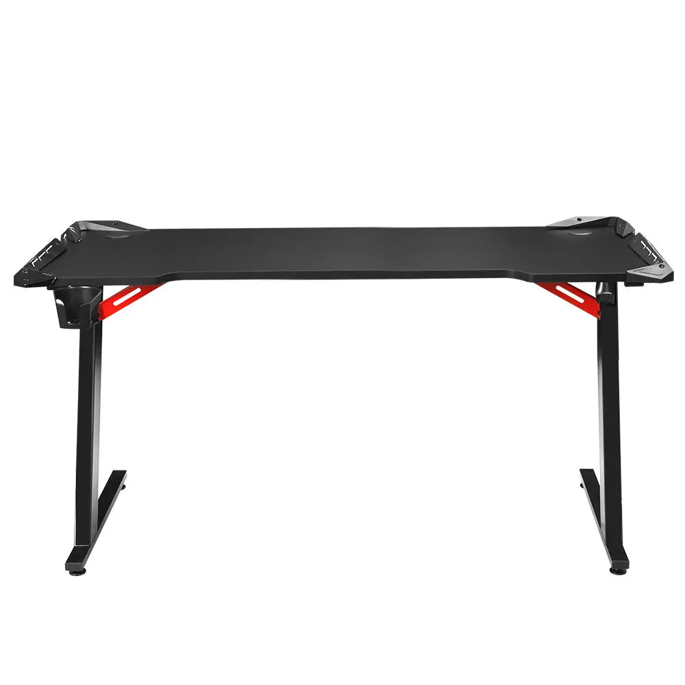 Artiss Gaming Desk Computer Desks LED Light 140CM Chez Guru