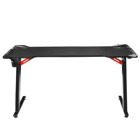 Artiss Gaming Desk Computer Desks LED Light 140CM Chez Guru