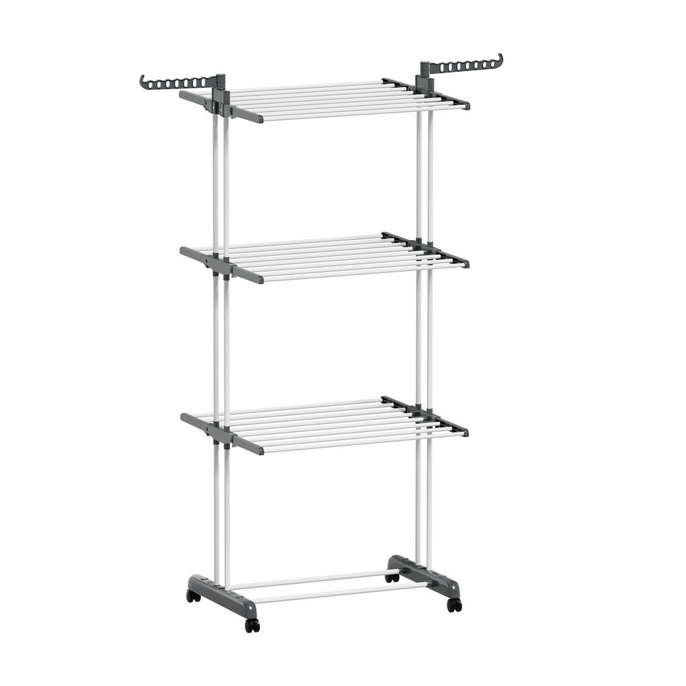 Artiss Clothes Airer Drying Rack 173cm Coat Hanger Foldable Chez Guru
