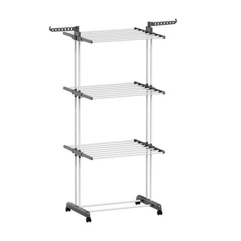 Artiss Clothes Airer Drying Rack 173cm Coat Hanger Foldable Chez Guru