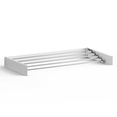 Artiss Clothes Rack Wall Mounted Airer Foldable White