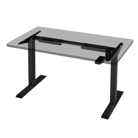 Artiss Electric Standing Desk Frame Only Height Adjustable 70KG Load Black Chez Guru