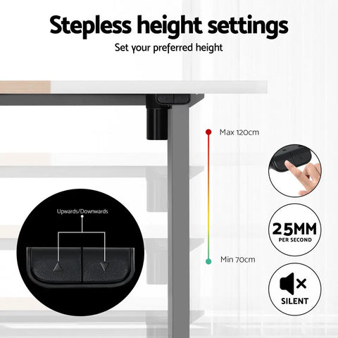Artiss Standing Desk Electric Sit Stand Desks 120CM Chez Guru