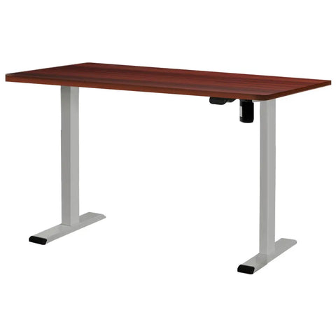 Artiss Standing Desk Motorised 120CM Walnut Chez Guru