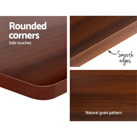Artiss Standing Desk Motorised 140CM Walnut Chez Guru