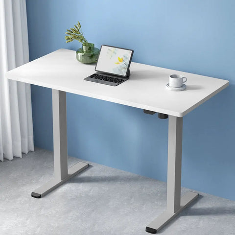 Artiss Standing Desk Motorised 140CM White Chez Guru