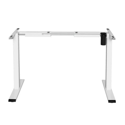 Artiss Electric Standing Desk Frame Only Height Adjustable 70KG Load White Chez Guru