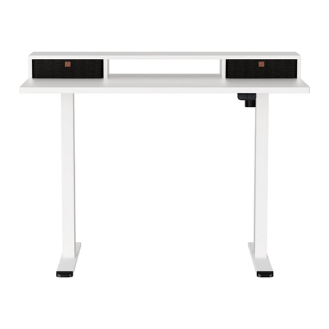 Artiss Electric Standing Desk with Storage Shelf Drawer Office Table 120CM Chez Guru