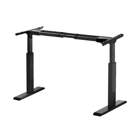 Artiss Standing Desk Frame Only Dual Motor Motorised Black Chez Guru