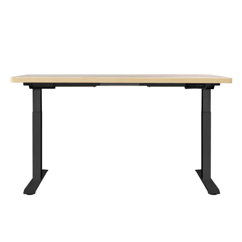 Artiss Standing Desk Motorised Dual Motor Oak 120CM Chez Guru