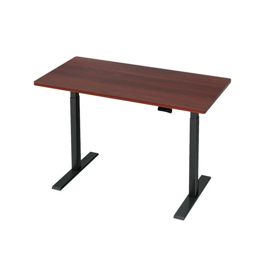 Artiss Standing Desk Motorised Dual Motor Walnut 120CM Chez Guru
