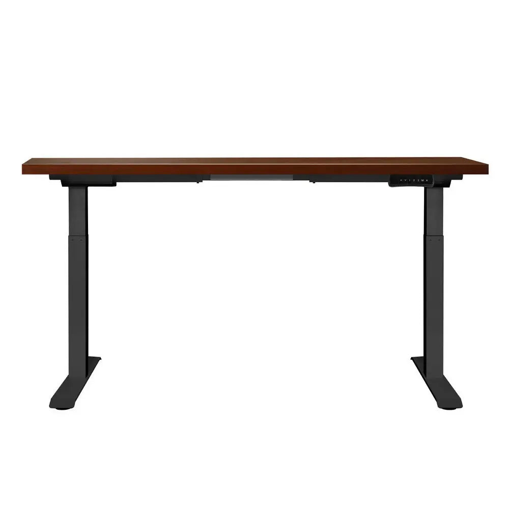 Artiss Standing Desk Motorised Dual Motor Walnut 140CM Chez Guru