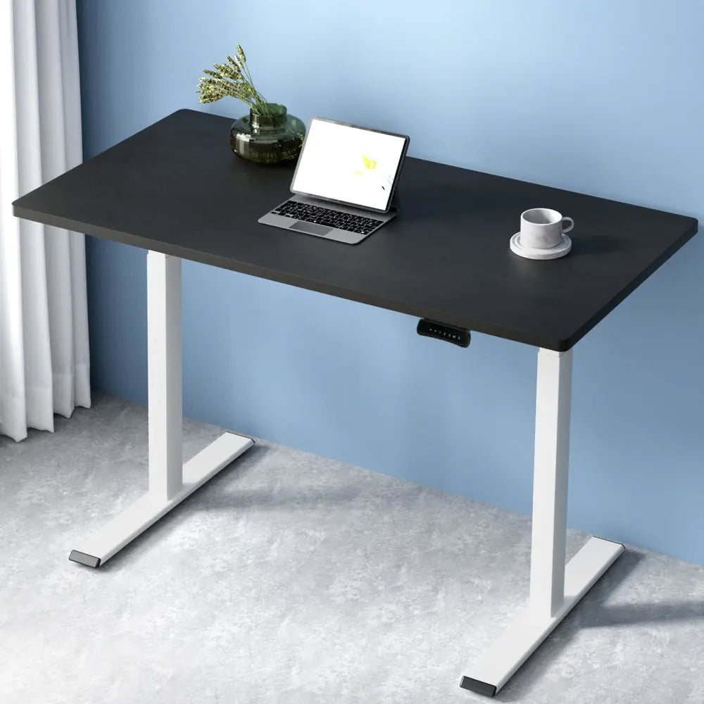 Artiss Standing Desk Motorised Dual Motor 120CM Black Chez Guru