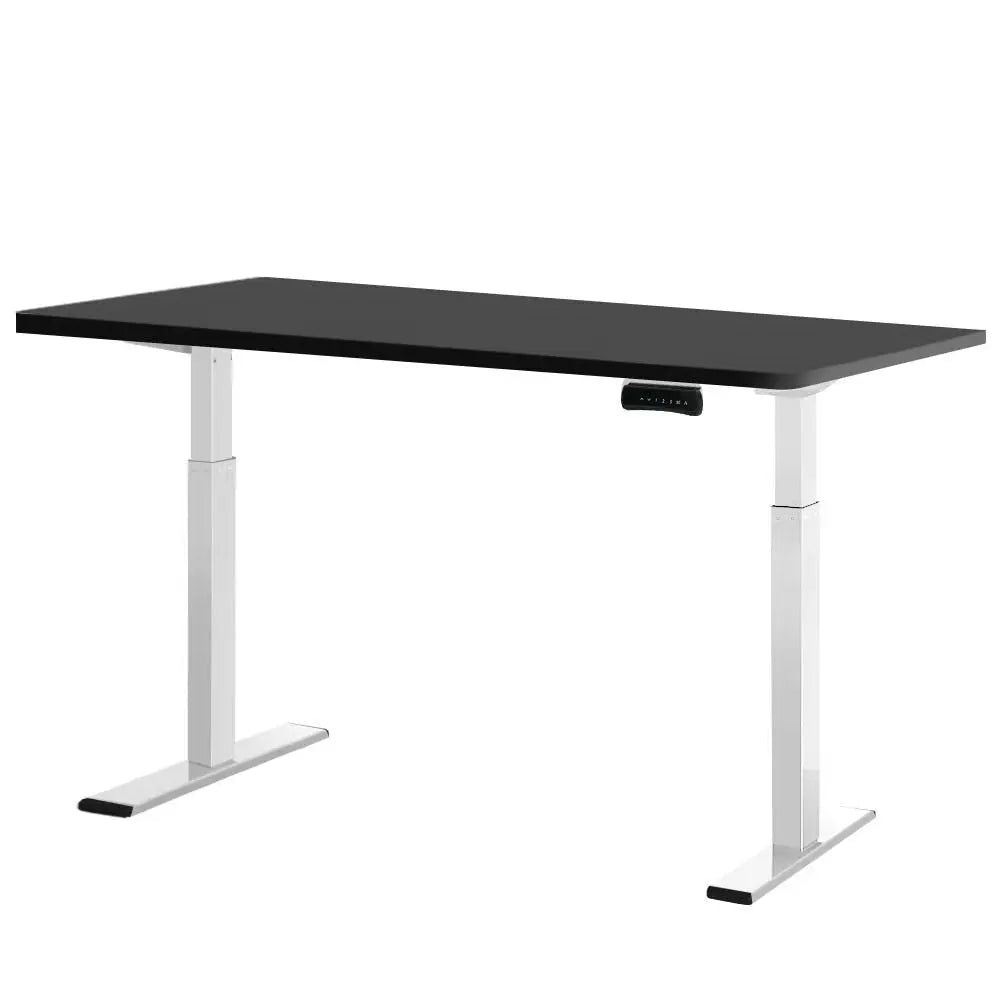 Artiss Standing Desk Motorised Dual Motor 140CM Black Chez Guru