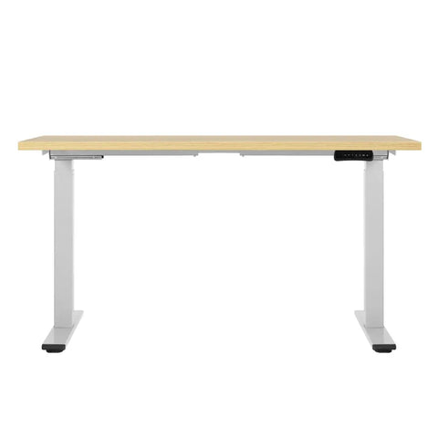 Artiss Standing Desk Motorised Dual Motor 120CM White Oak Chez Guru