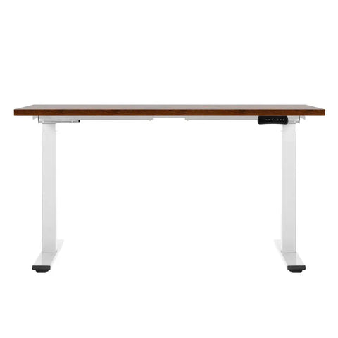 Artiss Standing Desk Motorised Dual Motor 140CM Rustic Brwon Chez Guru