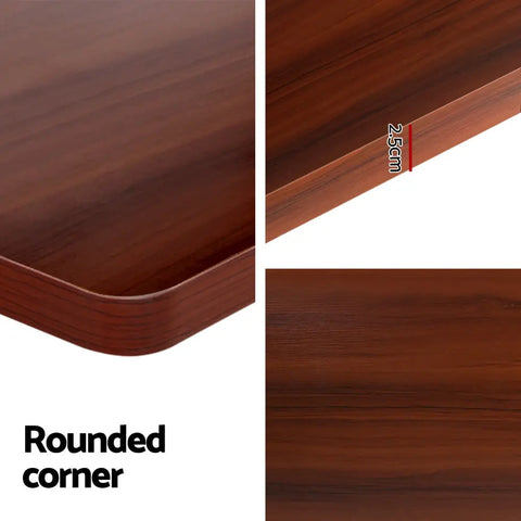 Artiss Standing Desk Motorised Dual Motor 120CM Walnut Chez Guru