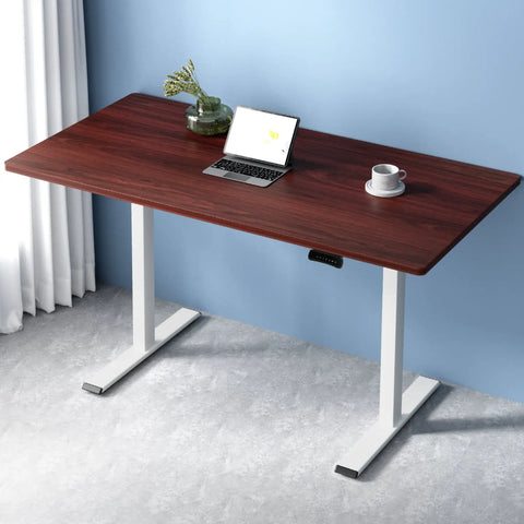 Artiss Standing Desk Motorised Dual Motor 140CM Walnut Chez Guru