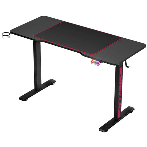 Artiss Gaming Desks Standing Desk Motorised 140CM Black Chez Guru