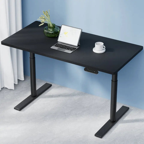 Artiss Standing Desk Motorised Electric Dual Motor Black 120CM Chez Guru