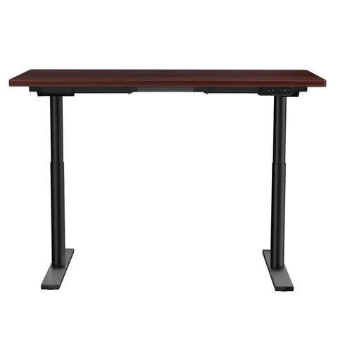 Artiss Standing Desk Motorised Electric Dual Motor Walnut 120CM Chez Guru