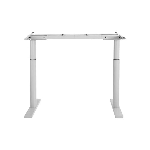 Artiss Standing Desk Frame Only Dual Motor Motorised Adjustable 125KG Load White Chez Guru