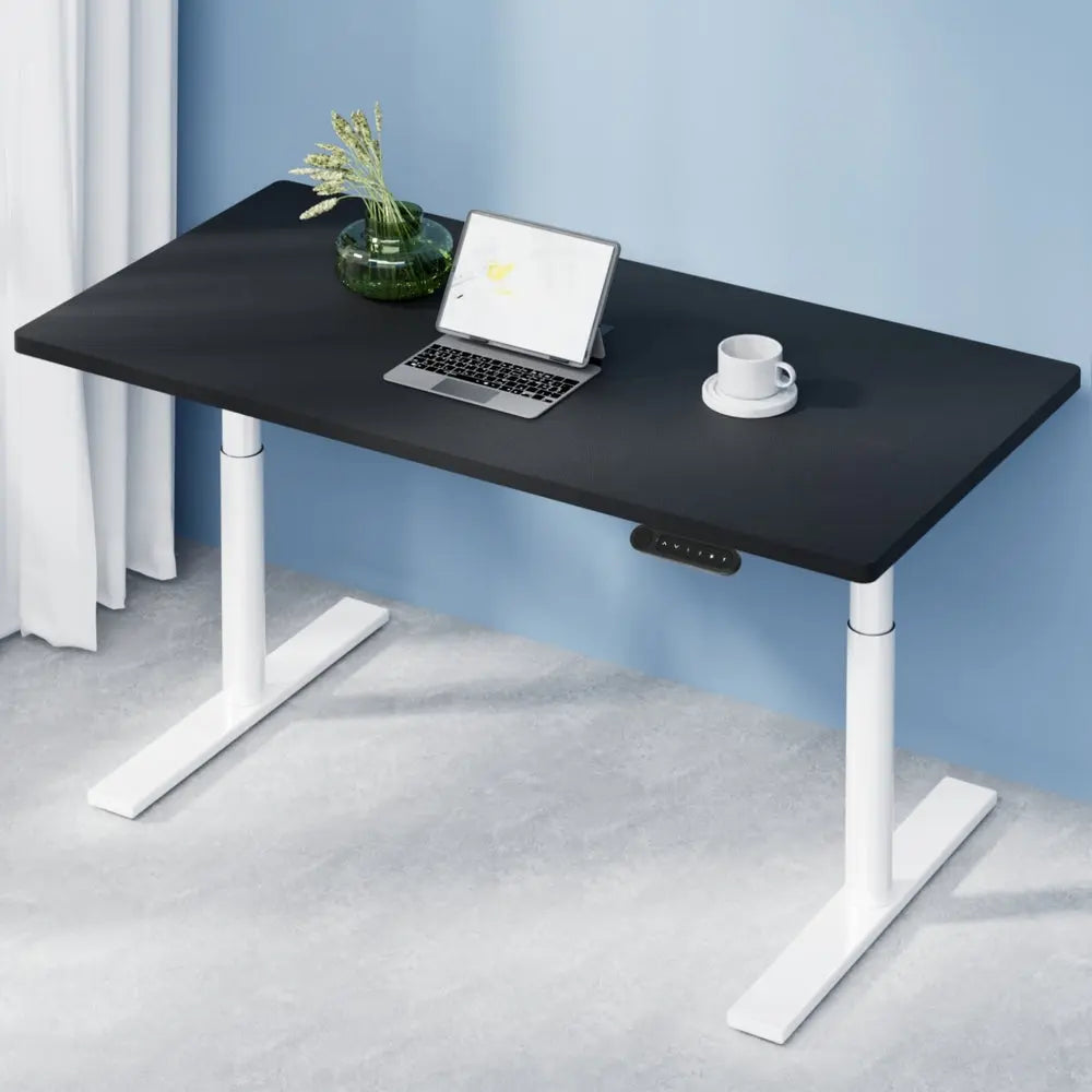 Artiss Standing Desk Motorised Electric Dual Motor 120CM Black Chez Guru