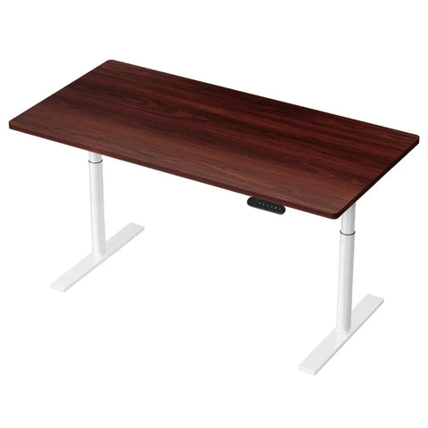 Artiss Standing Desk Motorised Electric Dual Motor 140CM Walnut Chez Guru