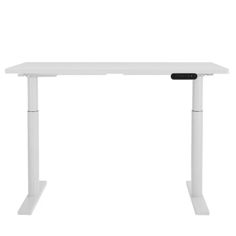 Artiss Standing Desk Motorised Electric Dual Motor 120CM White Chez Guru