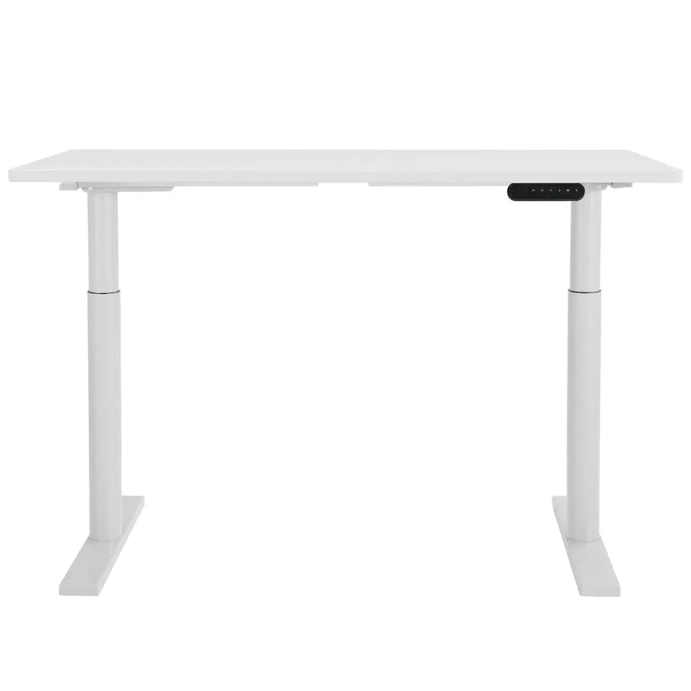 Artiss Standing Desk Motorised Electric Dual Motor 140CM White Chez Guru