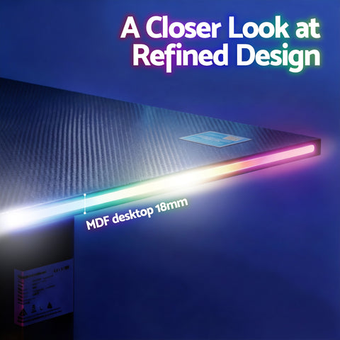 Artiss Electric Standing Desk Height Adjustable Gaming Desk Home Office 140cm