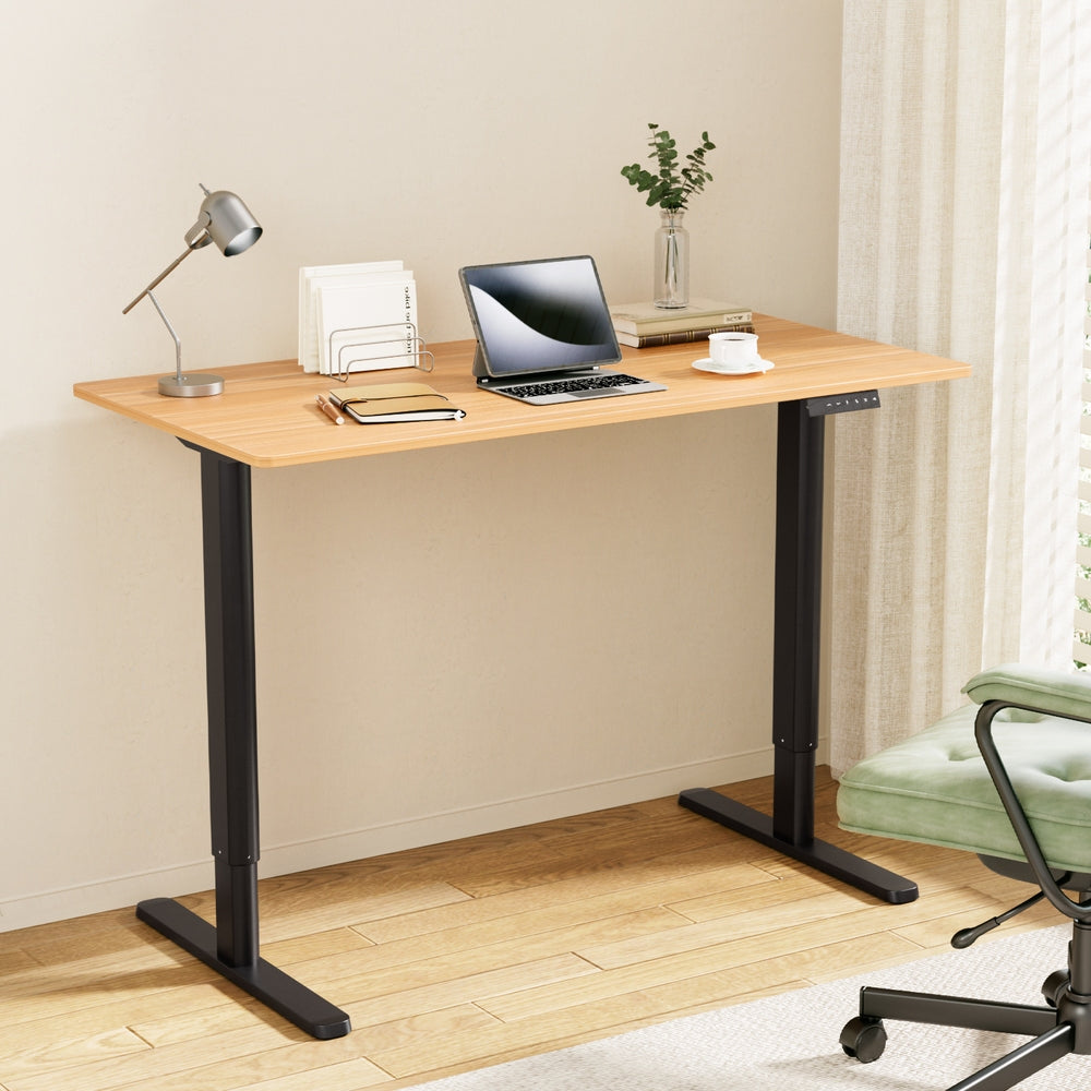 120CM Artiss Electric Standing Desk Sit Stand Desks Home Office Computer Desk Chez Guru