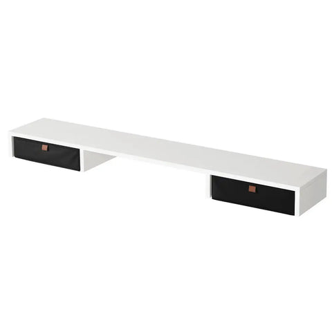 Artiss Standing Desk Desktop Storage Rack Shelf Removable Bookshelf Drawer 120cm Chez Guru