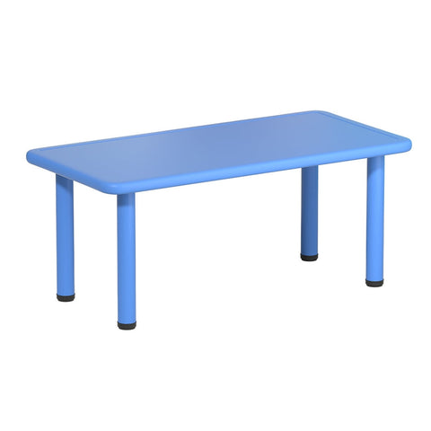 Keezi Kids Table Plastic Square Activity Study Desk 60X120CM Chez Guru