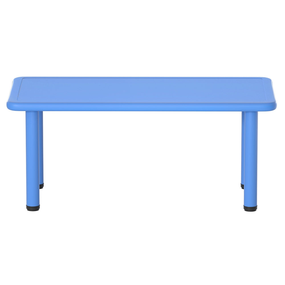 Keezi Kids Table Plastic Square Activity Study Desk 60X120CM Chez Guru
