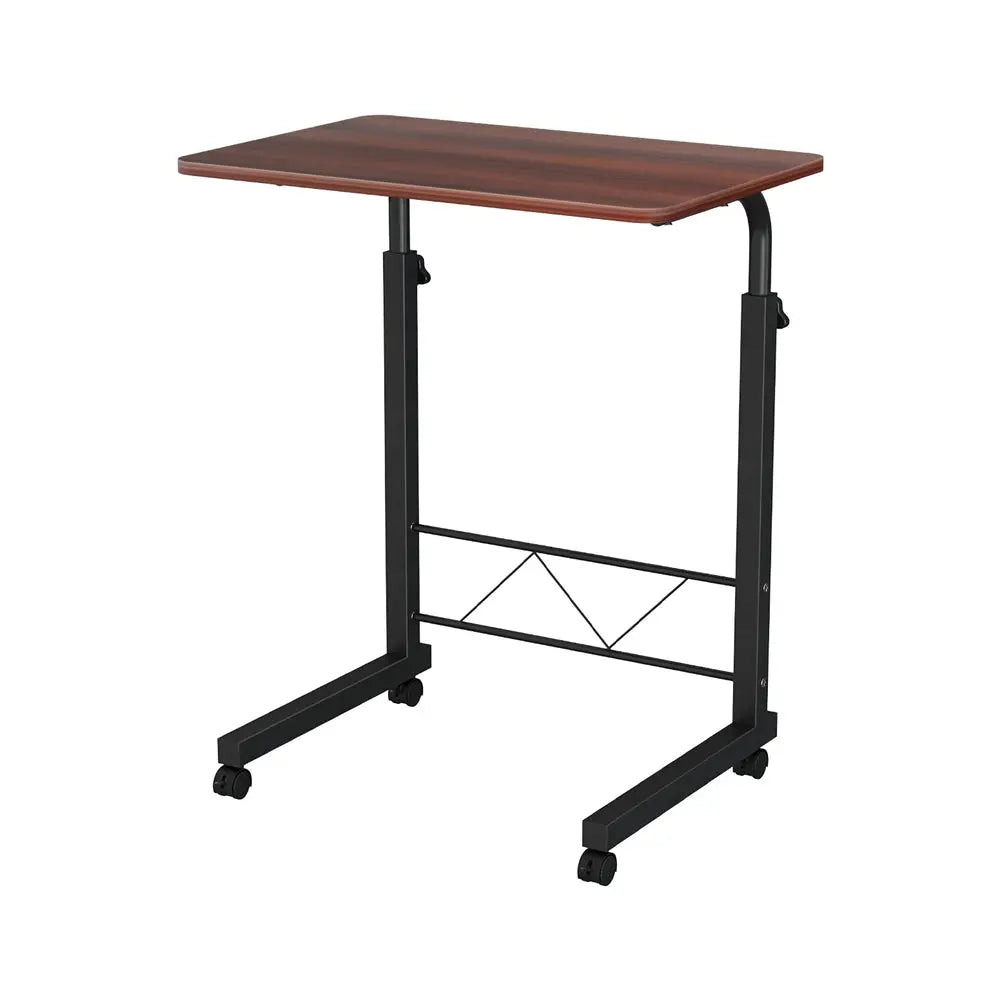 Artiss Laptop Desk Table Adjustable 60CM Dark Wood Chez Guru